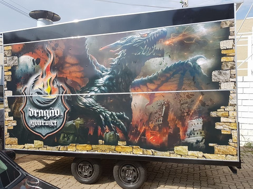 Trailer De Lanches Carrinho De Lanches Food Truck