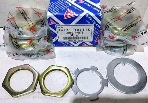 Kit Tuercas Punta Eje Delantera Autana Y Burbuja 4.5 Japonés