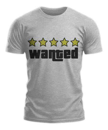 Polera Gustore De Grand Theft Auto - Wanted