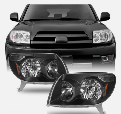 Farolas Toyota 4runner 2003 2005 Black Edition