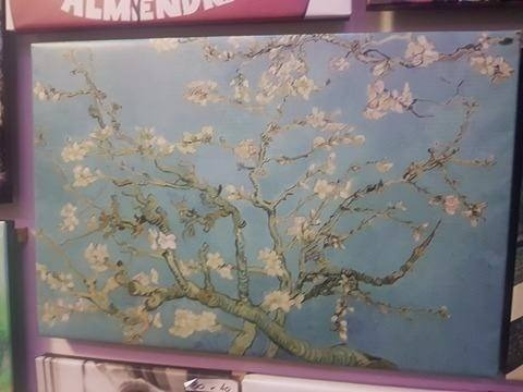 Vinilo Decorativo 30x45cm Van Gogh Almendro En Flor