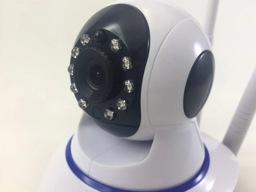 Camera Ip 2.0mp Wifi Segurança 3 Antenas Visão Noturna Com V