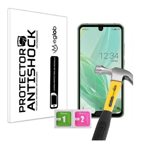 Protector De Pantalla Antishock Sharp Aquos R2 Compact