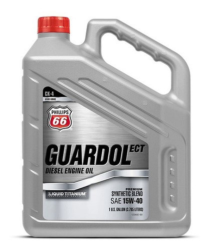 Aceite 15w40 Phillips66 Guardol Api Ck4 - Caja 3 Galones