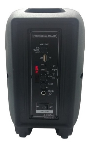 Parlante Cabina De Sonido Profesional Bt + Microfono 6.5'