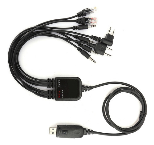 F Cable De Programación Usb 8 En 1 Para Kenwood,
