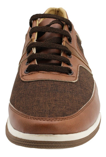 Imagen 2 de 8 de Zapato Casual Calzado Trabajo Cafe Original Hombre A51