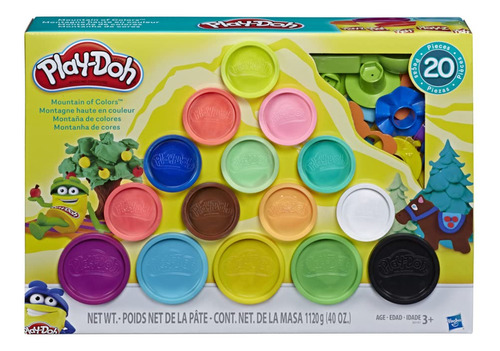 Hasbro Play-doh Set Montaña De Colores Kit De Manualidades C