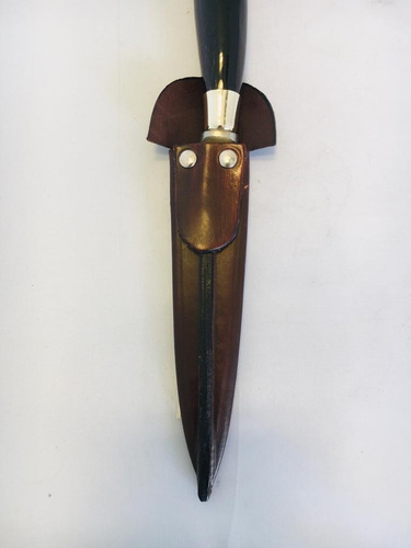 Imagen 6 de 6 de Cuchillo Artesanal Schmieden 14 Cm/acero Inox 440 Y Alpaca