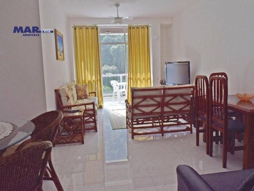 Imagem 2 de 13 de Apartamento À Venda No Guarujá, Na Praia Das Pitangueiras, Sacada, 02 Vagas De Garagem E Lazer. - Ap10358