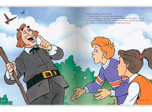 O Peregrino Para Criaças: O Grande Classico Do Cristianismo Especialmente Adaptado Para As Crianças E Adolescentes, De John, Bunyan., Vol. Único. Editorial Cpad Em Português