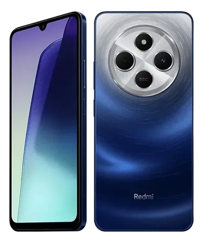 Câmera Dual Sim Xiaomi Redmi 14c 256Gb 8gb Ram 50mpx e Capa azul