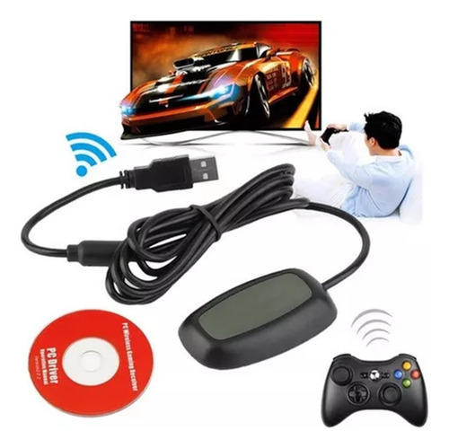Adaptador Gamepad Con Receptor Usb Inalámbrico Para Pc Para