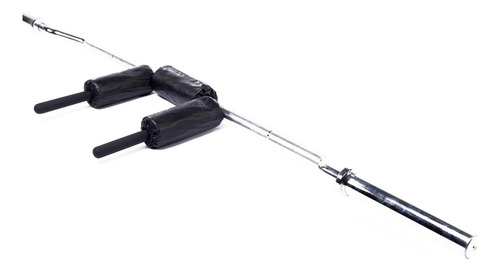 Barra De Agachamento Com Pegada Frontal Com Protetor Mapfit