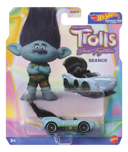 Hot Wheels Characters Cars Trolls - Branch 1/64