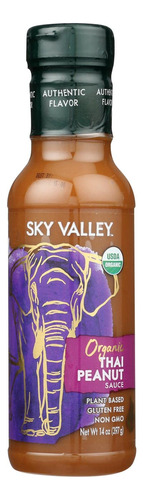 Sky Valley Salsa De Mani Tailandesa Organica, 14 Onzas