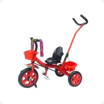 Comprar Triciclo Infantil Reforzado Manija Direccional Canasto Cuota
