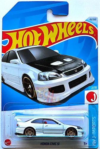 comprar Honda Civic Si Blanco Hot Wheels