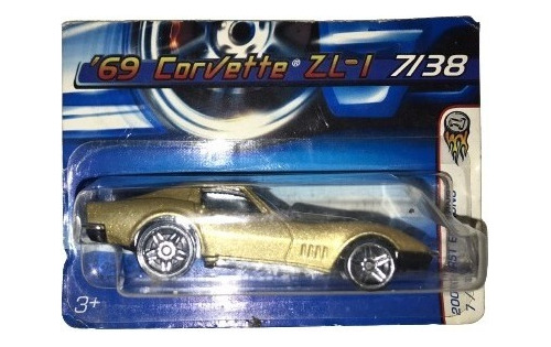 Hot Wheels 1969 Corvette Zl-1 2006 First Editions 7-38