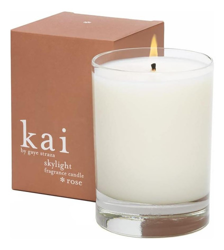 Fragancia Kai Rose Skylight Vela - Tiempo De Quemaduras De 4