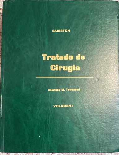 Tratado De Cirugia Sabiston Volumen Uno Ver Descripción