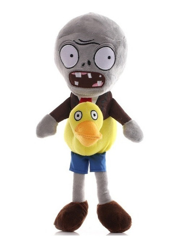 Zombie Acuático Con Pato Plantas Vz Zombies Peluche Felpa