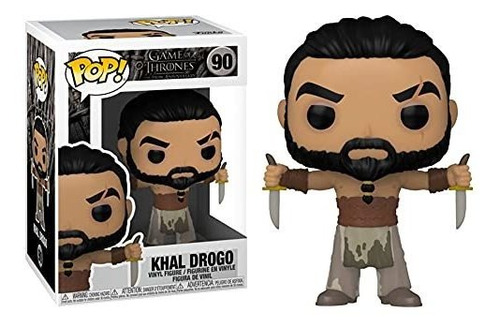 ¡funko Pop! Tv: Juego De Tronos - Khal Drogo Con Dagas