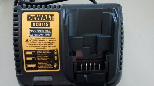 Carregador De Bateria Dcb115 Dewalt 12 A 20 V 4a 127 Volts