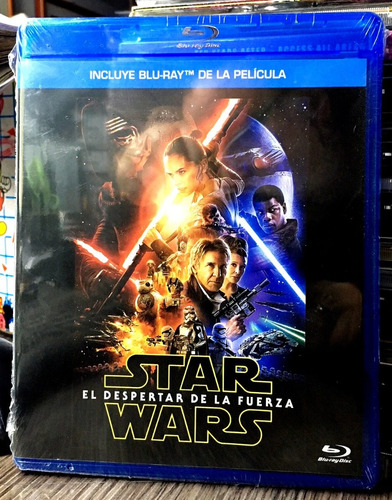 Star Wars 7 El Despetar De La Fuerza (2015) Blu Ray Original