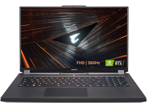 Notebook Gamer Aorus 17' 360hz  I7 16gb 1tb Rtx3070ti 8gddr6