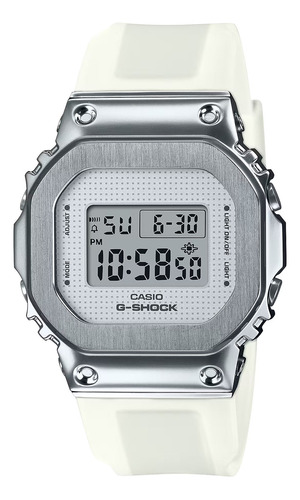 Relógio Casio G-shock Masculino Branco Gm-s5600sk-7dr