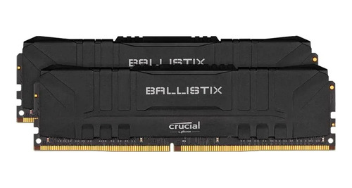 Memoria Ram Crucial Ballistix Gamer 16gb (2x8gb) Cl16 Ddr4