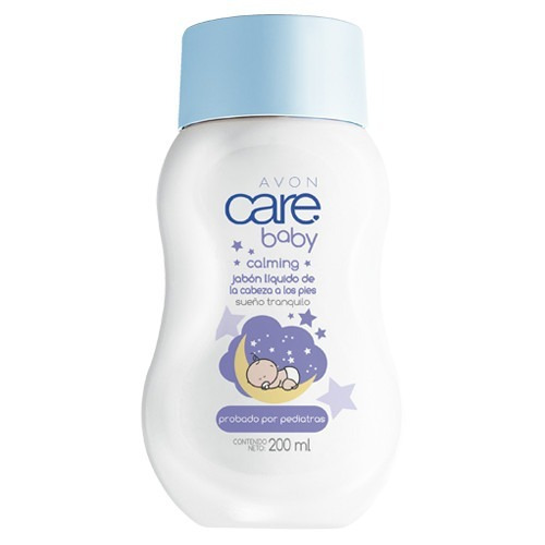 Avon Care Baby Calming Jabón Líquido Cabeza A Pies 200ml