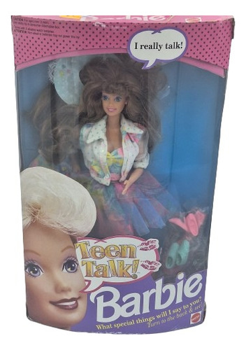 Barbie Teen Talk Recolocada 1993 Antiga 80 90