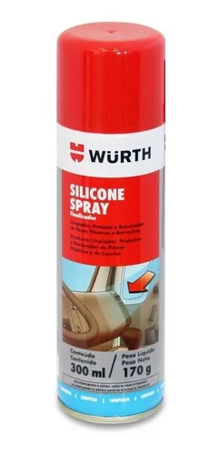 Würth - Spray de silicona (5 unidades, 500 ml) : : Coche y moto