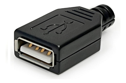 Conector Usb Hembra Aéreo