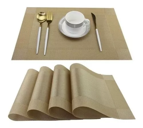 Kit De Cozinha 4 Jogo Americano Para Mesa De Jantar Copa Bar