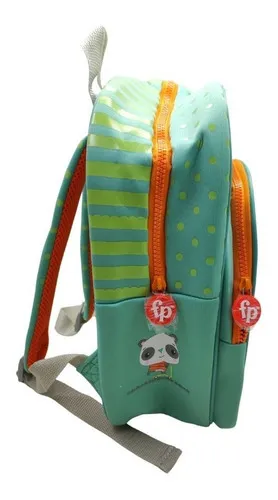 Mochila Fisher Price Espalda Neoprene Jardin Let´s Play 12pu Color Panda 41216