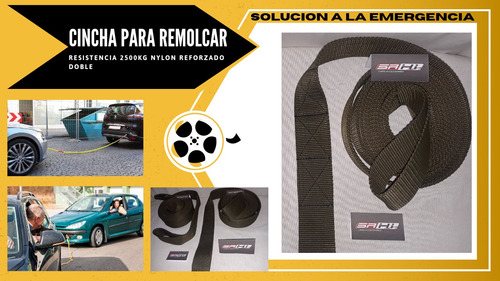 Imagen 1 de 4 de Cincha De Remolcar Remolque Carro Camionetas