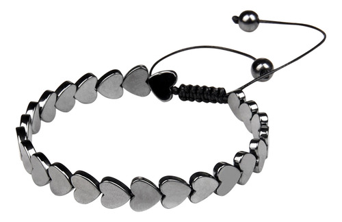 A Black Gallstone Magnetic Bracelet Energy Stone Health Slim