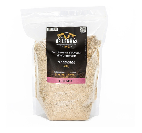 Serragem Lenha Frutifera 2kg - Defumação Charcutaria Bbq