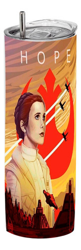 Termo Skinny Café 20 Oz - Star Wars Princesa Leia #06