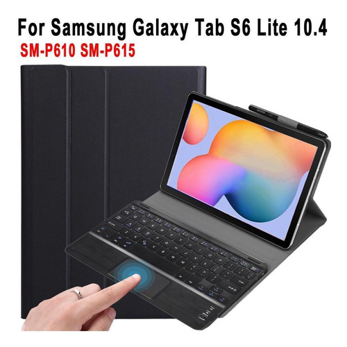 Funda De Teclado Táctil Para Galaxy Tab S6 Lite 10.4 P610 P6