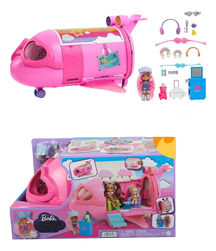 Muñeca Barbie Avión Jet Barbie Minis