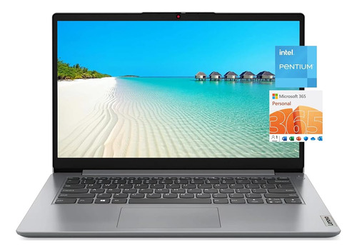 Lenovo 2023 Ideapad 1i 14  Hd Ultra-light Laptop, Intel Pent