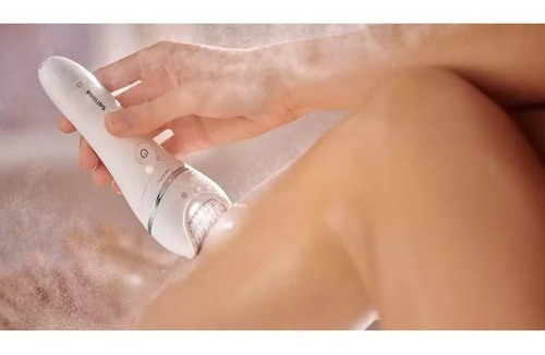 Imagen 6 de 7 de Depiladora Philips Epilator Bre710 Series 8000 Humedo Seco
