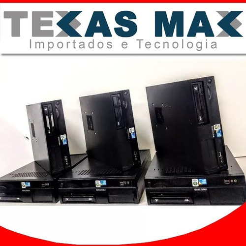 Lote 2 Computadores Positivo+teclado+mouse+monitor+cabos (Usado)