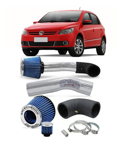 Kit Filtro Esportivo Gol G5 G6 09 10 11 A 15 Intake Air Cool