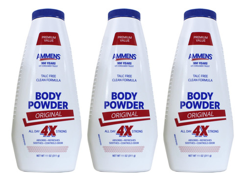 Each Ammens Powder Original 11oz Pt#82775501058 By Marble Me