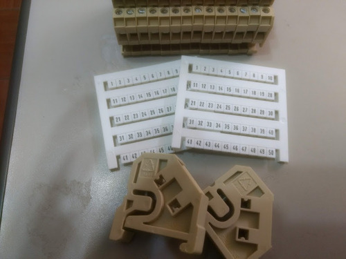Borne Duplo Dk4q En C059006.01 4mm2 Régua Conexel Kit 20 Pçs